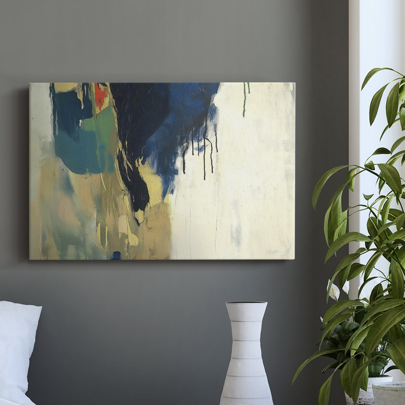Paysage abstrait, série 16, H 18 po x l 27 po