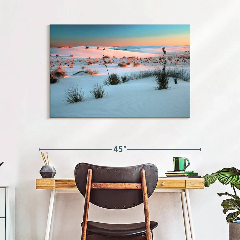 Dunes de sable d'Alvord, Nouveau-Mexique, H 26 po x l 39 po