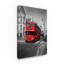 Avisha «Red Bus», reproduction de photo sur toile tendue-25332956