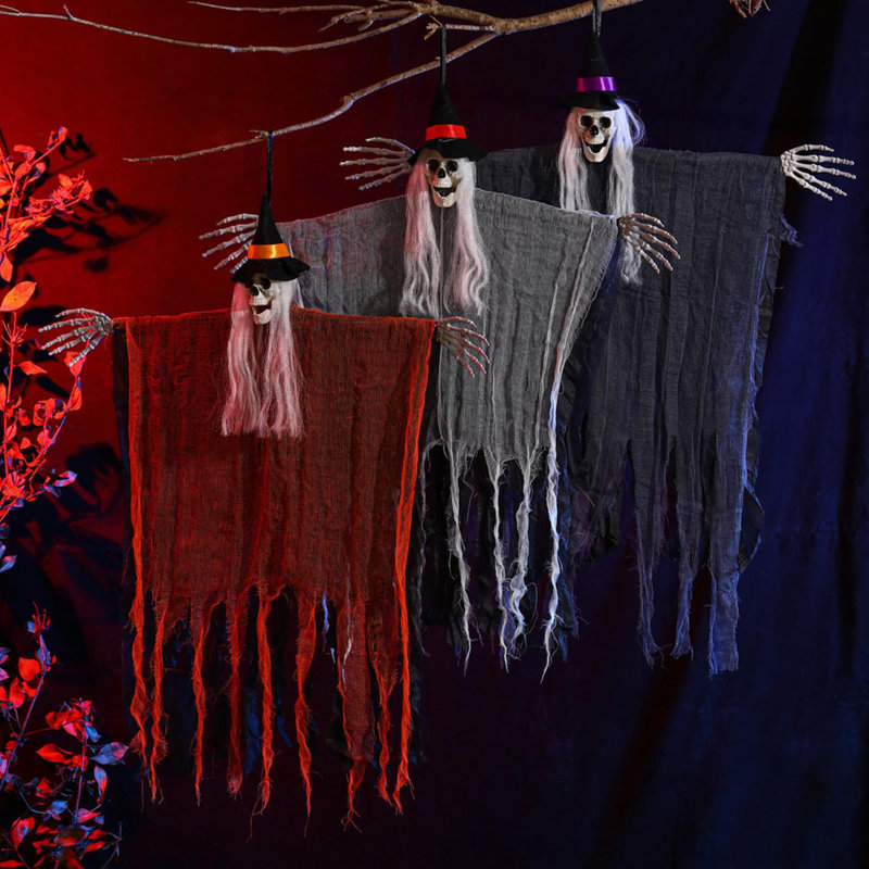 Polyester,Plastic Halloween Decoration