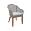 Chaise de patio avec coussin Boodram