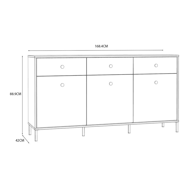 Airin 168.4cm Sideboard