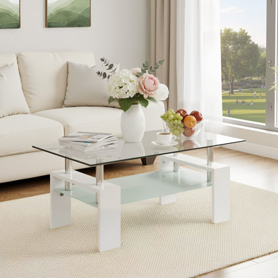 Shantay Four Leg Coffee Table with Storage