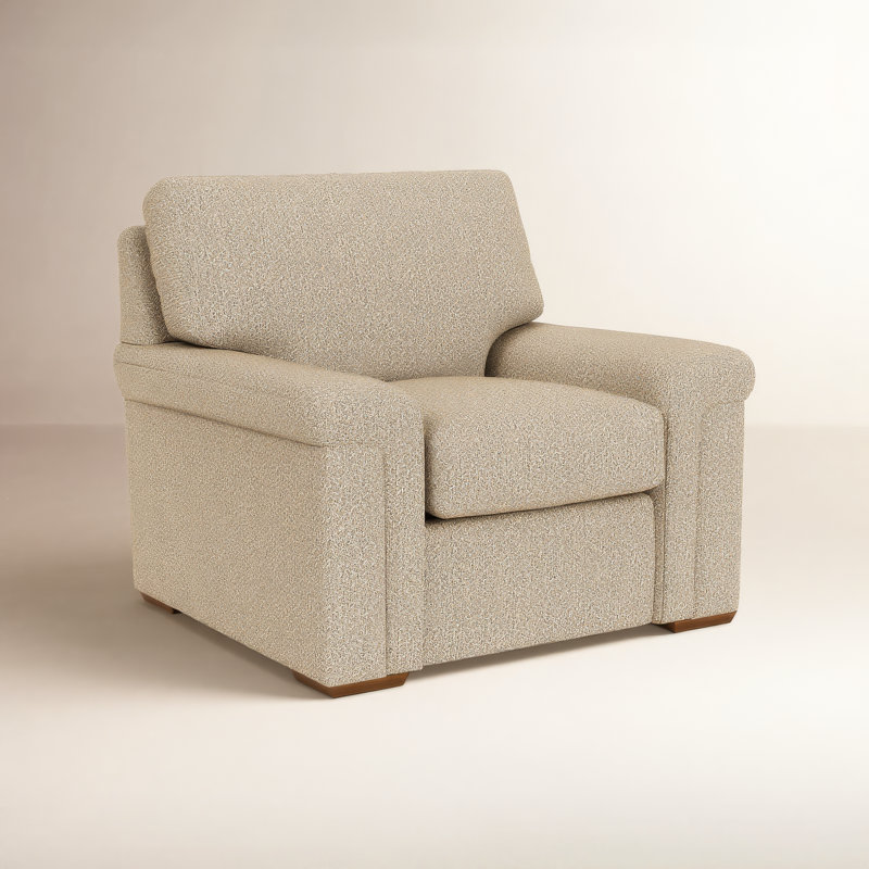 Chaise et demi de l 41 po, Polypropylène beige / oléfine