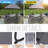 Lashenda 6 - Person Patio Dining Set Rectangular Table