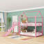 Lit superposé en métal avec escalier de rangement, glissade et barrières de sécurité-1076332760-1084649952