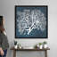 «Inverse Sea Fan III», art mural sur toile-1327940-1327939