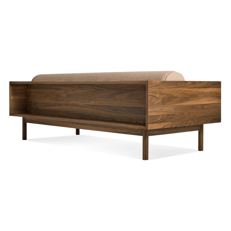 Souvenir Sofa, Walnut, Irving Copper Stripe
