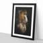 Mandrill Monkey Paint Splash - Picture Frame Graphic Art-56922820-56922821