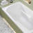 60 In. X 36 In. Rectangular Drop-In Soaking Bathtub Acrylic Bathroom Soaking Reversable Bath Tub With Handrail And Headrest In White