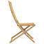 Chaises de jardin pliantes en bambou 4 pièces 46 x 66 x 99 cm Vidaxl