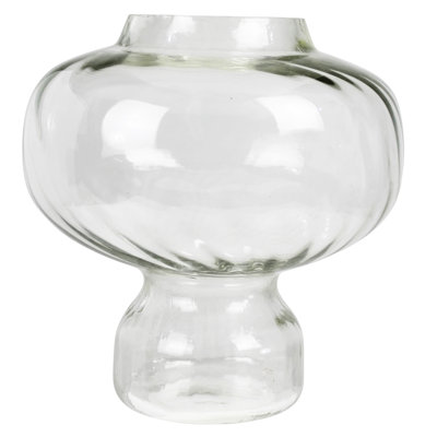 Swirl Vase, Glass - Lrg