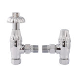2 Piece Thermostatic Radiator Valve Set