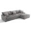 4 Seater Sofa & Chaise-1223372541