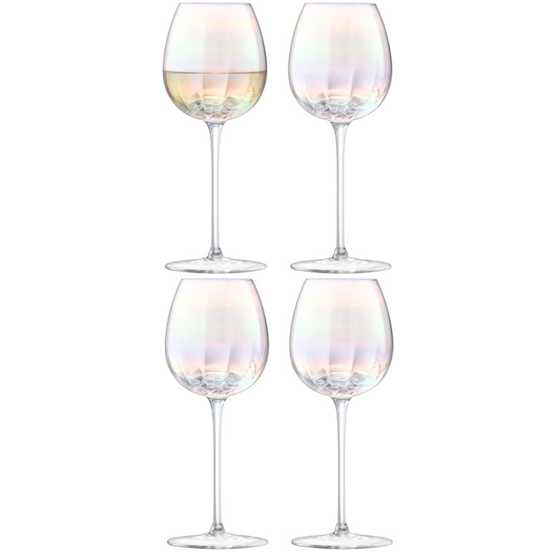 Pearl Glass Wine Glass