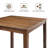 4 - Person Modern Solid Wood Square Dining Table Set-958426648