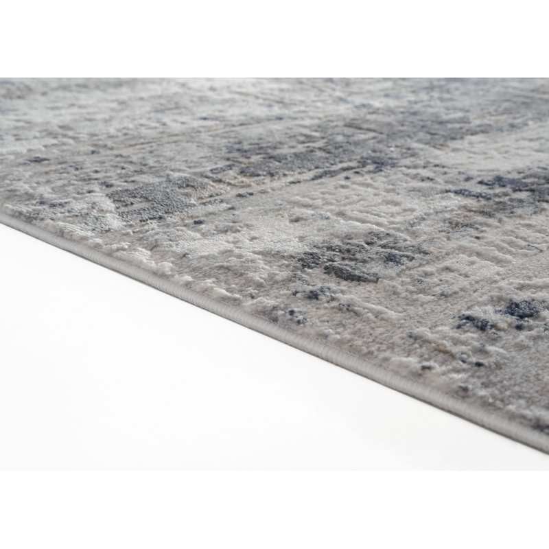 Emmeline Abstract Indoor Rug, Round 7'10"