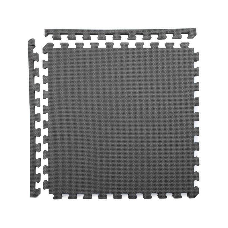 Carreau de mousse L 24 po x l 24 po x p 1 po, Gris
