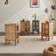 30cm W Solid Wood Bedside Table-575485211