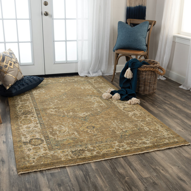 Tapis tissé à la machine Maratea, Rectangle 8 pi x 10 pi