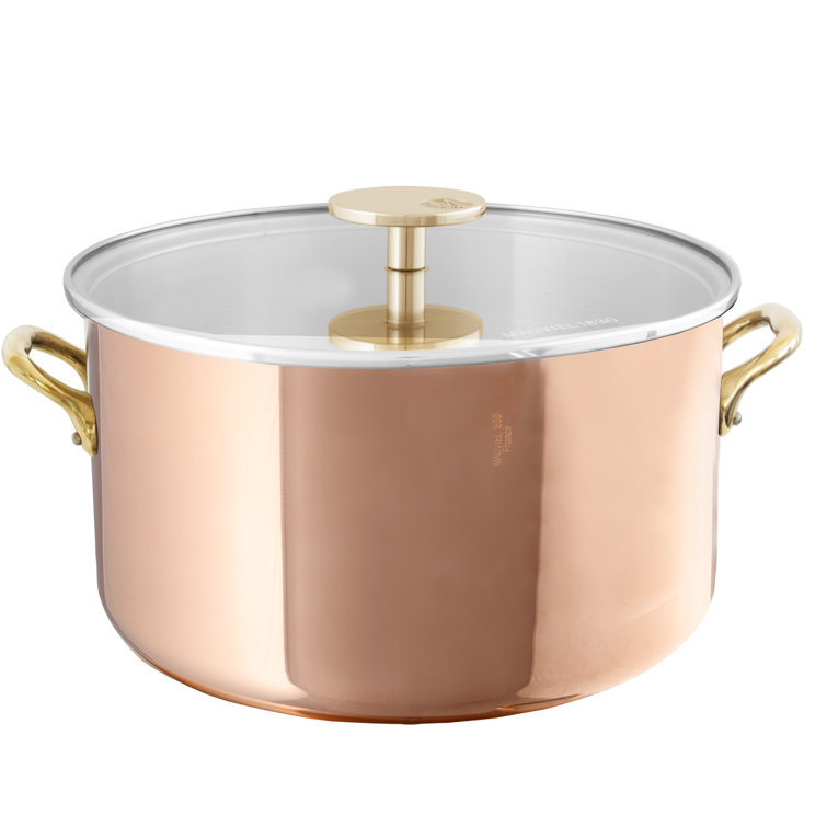 Mauviel M'TRIPLY S Polished Copper & Stainless Steel Sauce Pan