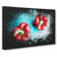 Two Red Bell Peppers - Wrapped Canvas-56641811