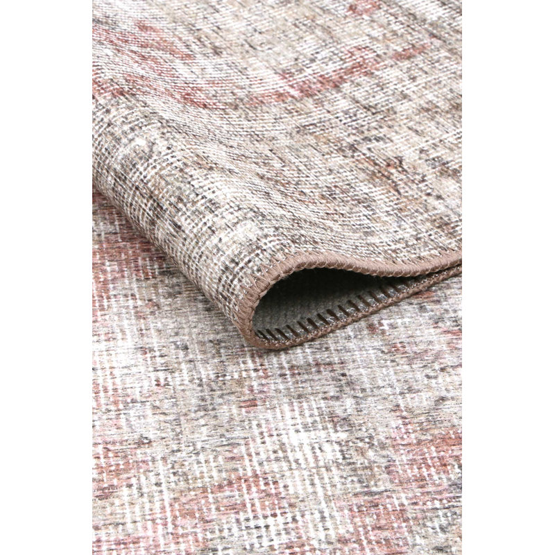 Tapis pêche rétro Laurelville, Rectangle 8 pi 8 po x 12 pi
