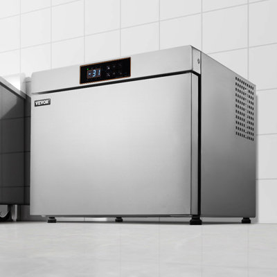 32L Commercial Blast Freezer 4 Trays Blast Chiller Chest Seafood Ice Cream