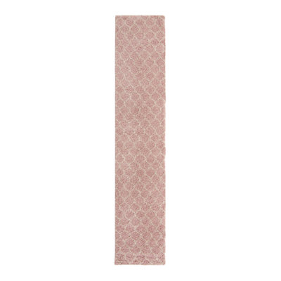 Tapis à poils longs rubis rose clair Rugs.com