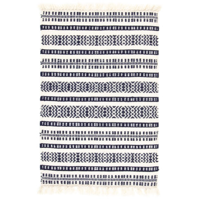 Geometric Hand Woven 60cm X 90cm Area Rug
