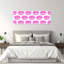 Pink Glossy Lips Modern Vibrant Wall Art-18537290