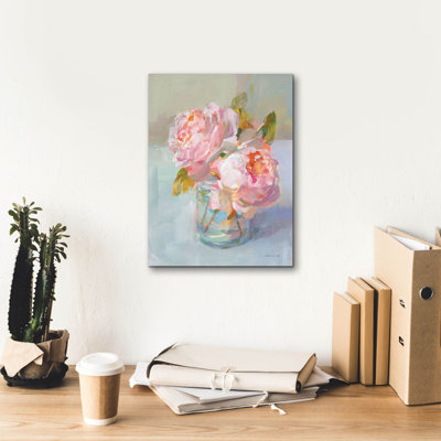 Art mural sur toile Epic Graffiti «Sweet Roses 2» par Danhui Nai
