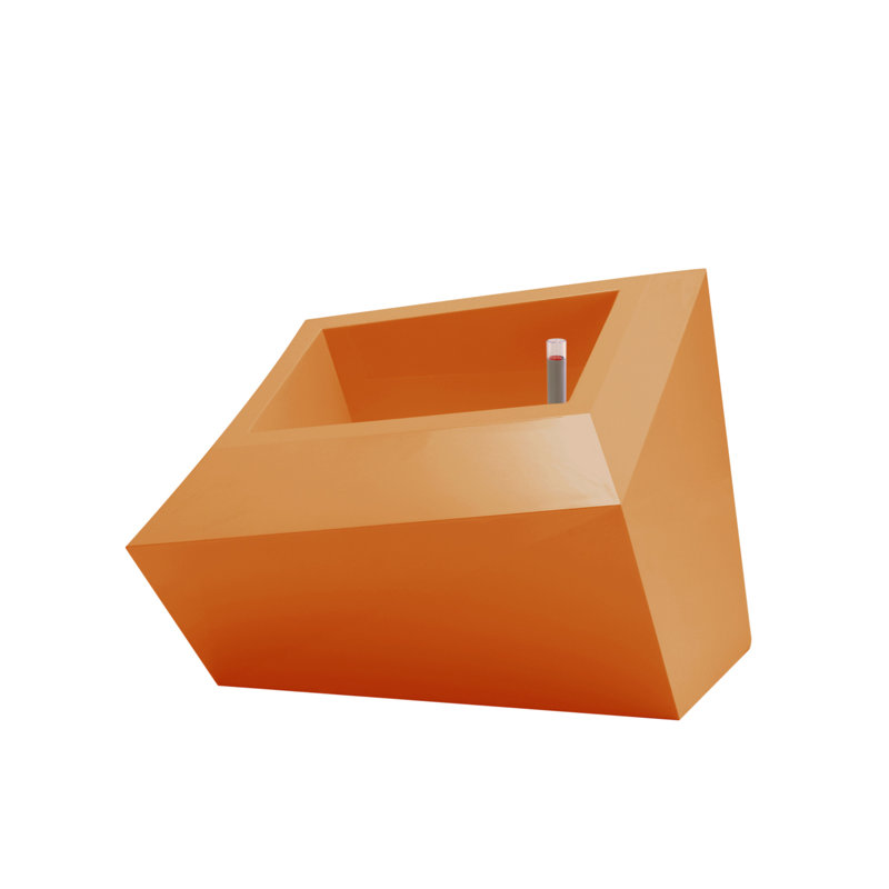 Faz Pot Planter, Bronze, 23.5" H x 32.25" W x 24.75" D