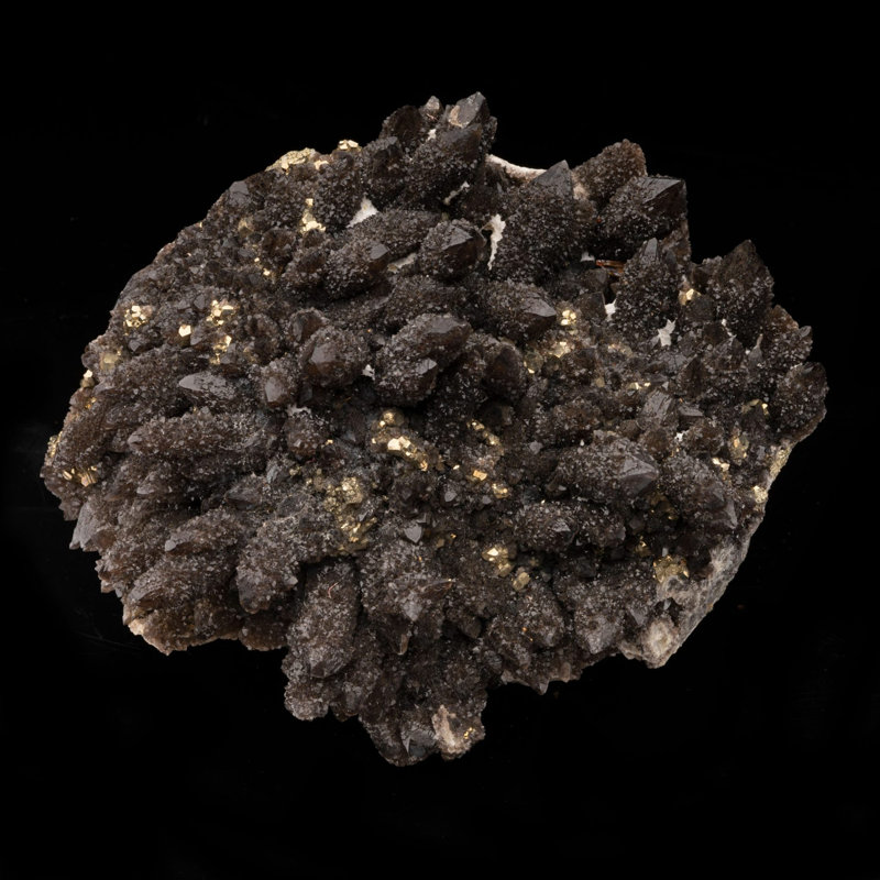 Quartz fumé avec pyrite de la Roumanie / 7,19 lb