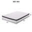 Matelas hybride 10 po dans une boîte, matelas à ressorts ensachés individuellement à ressorts ensachés, fermeté moyenne, soulagement de la pression et confort respirant