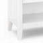 Amherst - Table de chevet - Blanc