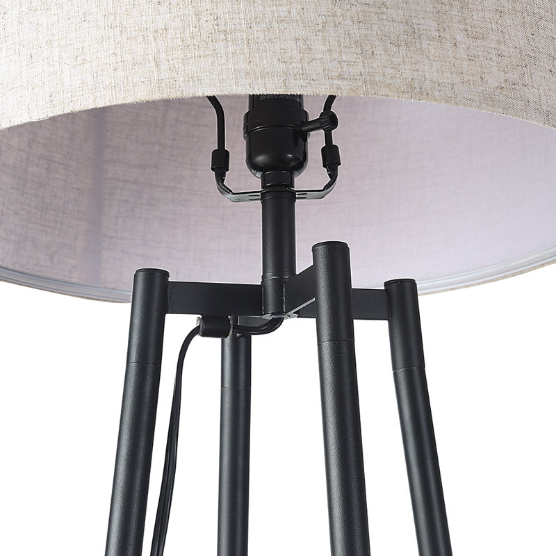 Lampe sur pied à colonne 61 "Chariot
