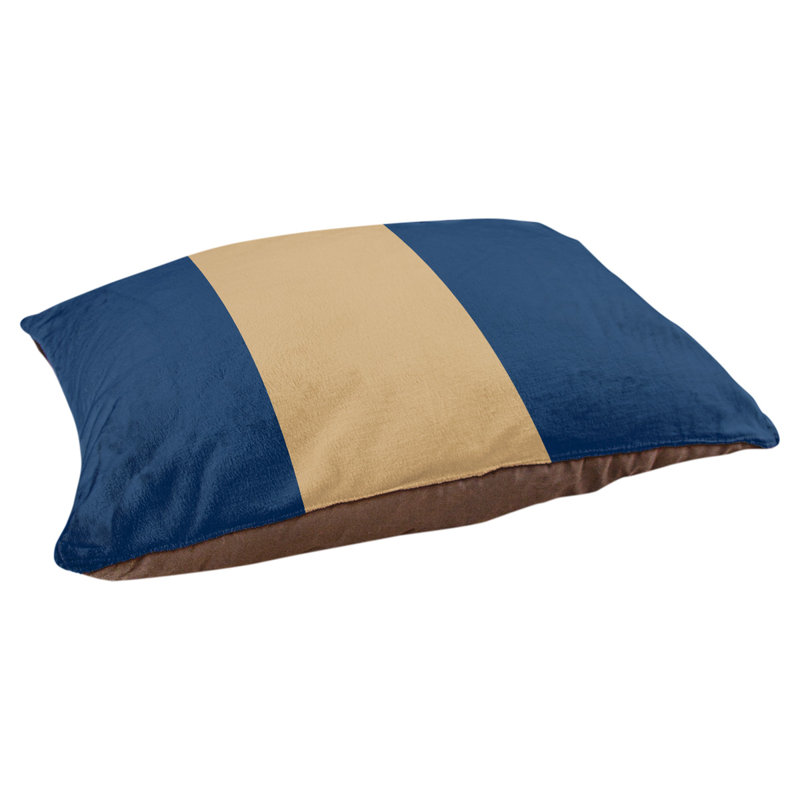 Coussin Arizona, Grand (l 40 po x P 30 po x H 14 po), Bleu marine / or Kasota des Twins de Minnesota / b