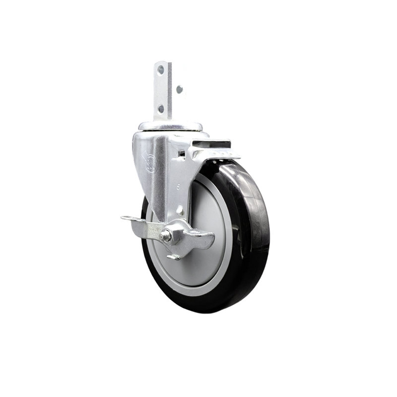 Polyurethane Caster, Black