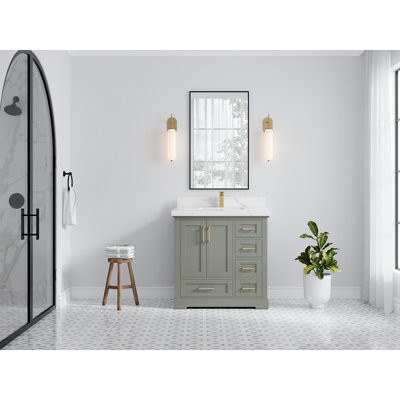 Boston 36 po X P 22 po De meuble-lavabo central D