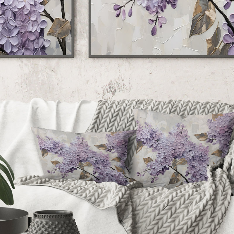 Magnifique coussin lilas Dreamscape I - Lilacs