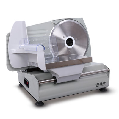 Meat Slicer Machine For Home, Electric Food Slicer, With 7.5" Stainless Steel Blade, 180 W, Adjustable Thickness, Easy To Clean, Cuts Meat, Bread, Cheese And Deli, Black