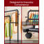 Bonville 83cm Rolling Clothing Rack-689079683