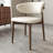 Wabi-Sabi 5Pcs Dark Walnut Round Table Set-257691566-257691560
