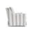 Serena Striped Slipcover Swivel Accent Chair-591290755