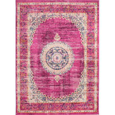 Tapis oriental lilas