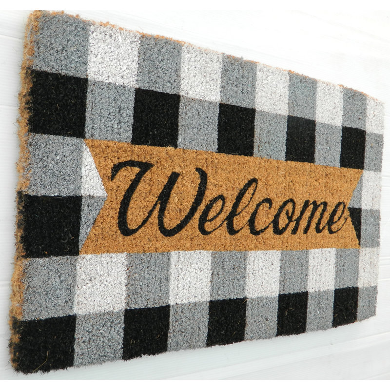 Bloomingburg Non-Slip Outdoor Doormat