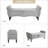 Button Tufted Storage Bedroom Bench-138396045