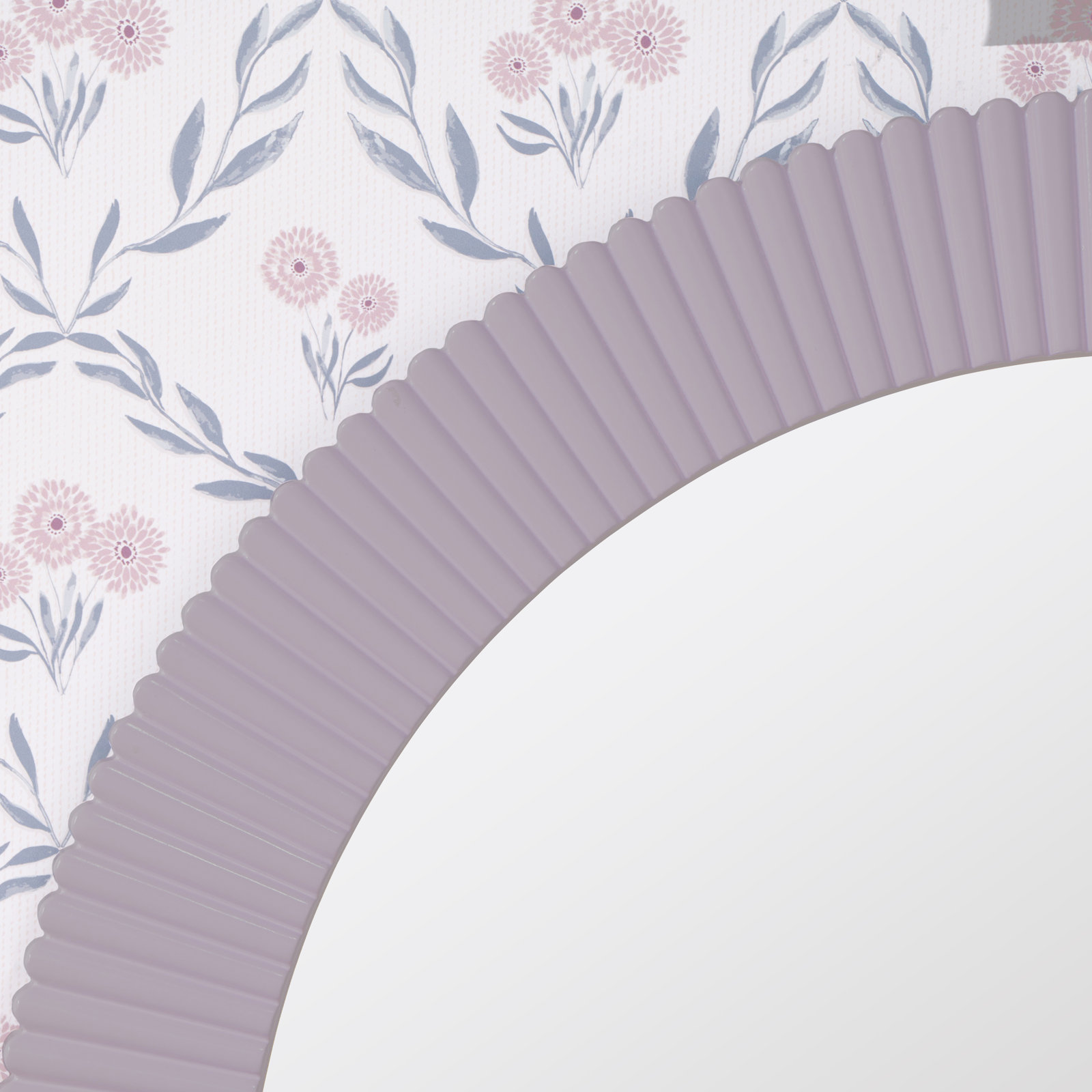 36" Accent Mirror, French Lilac