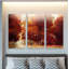 «Evening Light», ensemble de 3 reproductions d'art sur toiles-931990068